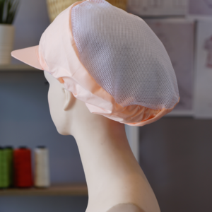 หมวกแม่ครัวผ้าโทเรหัวด้านบนเป็นตาข่าย