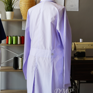 เสื้อกาวน์ตัวยาวแขนยาว คอฮาวาย